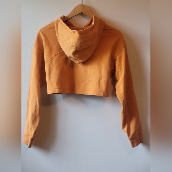 Tiger Orange All Yours Lulu Lemon crop top - Picture 2 of 3